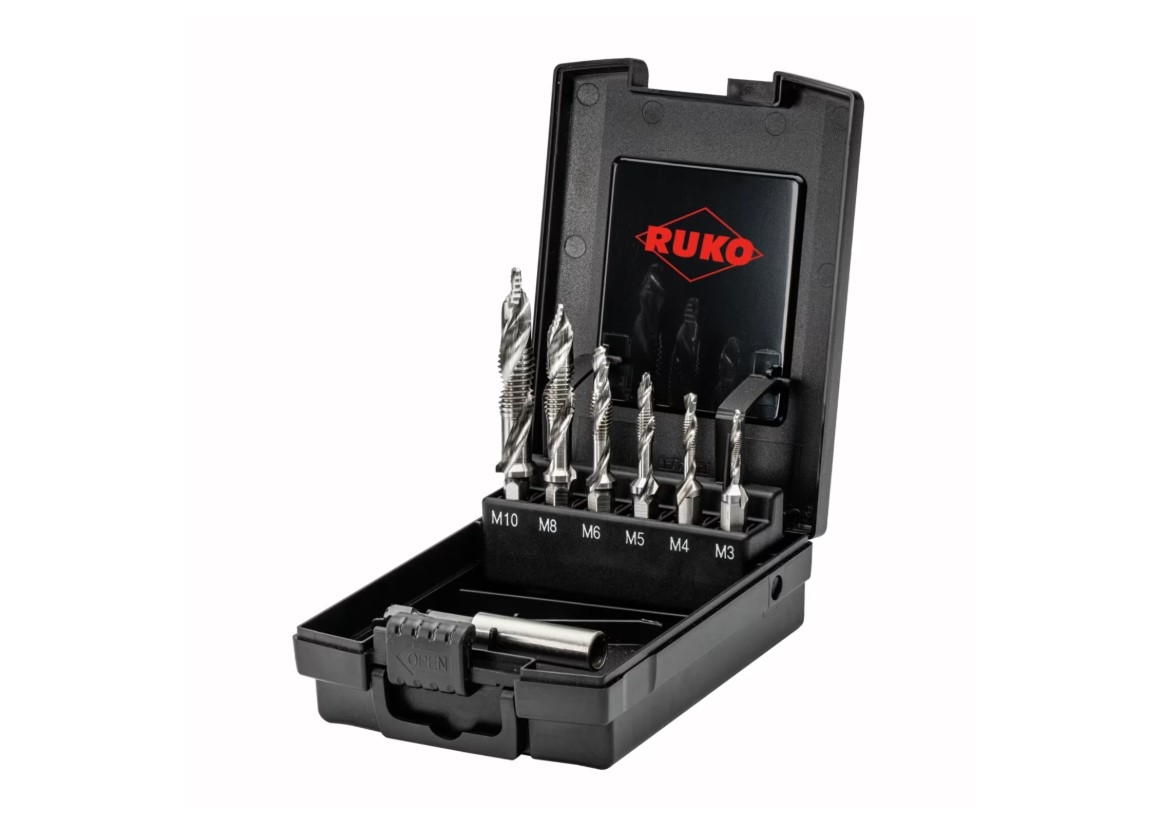 Ruko KGB-Set7tlg-Bit-UC-FLS-HSS-M3/4/5/6/8/10 (Art. 270620RO)