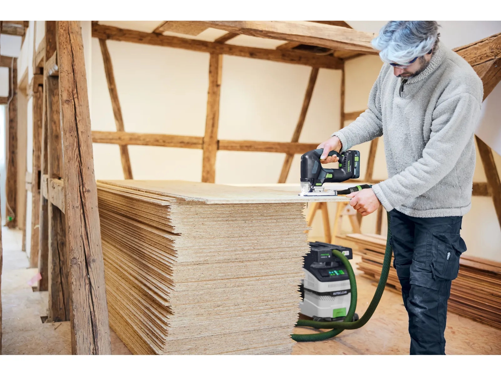 Festool Akku-Pendelstichsäge PSBC 500 EB-Basic ohne Akkus - 576972