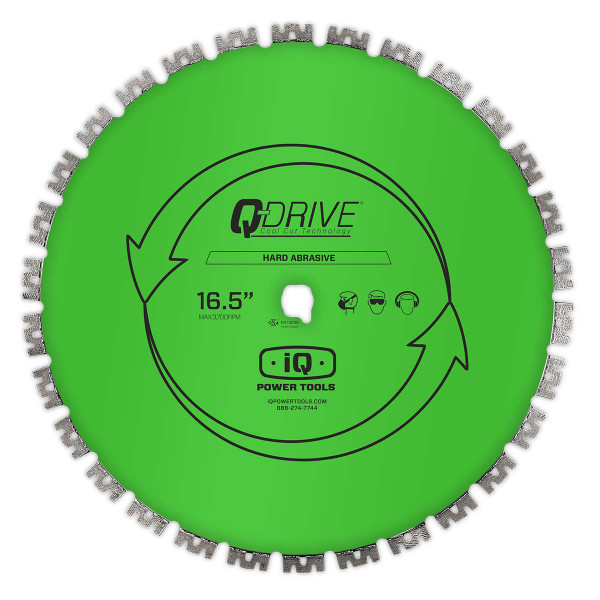 iQ 420mm segmentiertes Q-Drive Sägeblatt, grün (Art.MASX420-3-QD-MX)