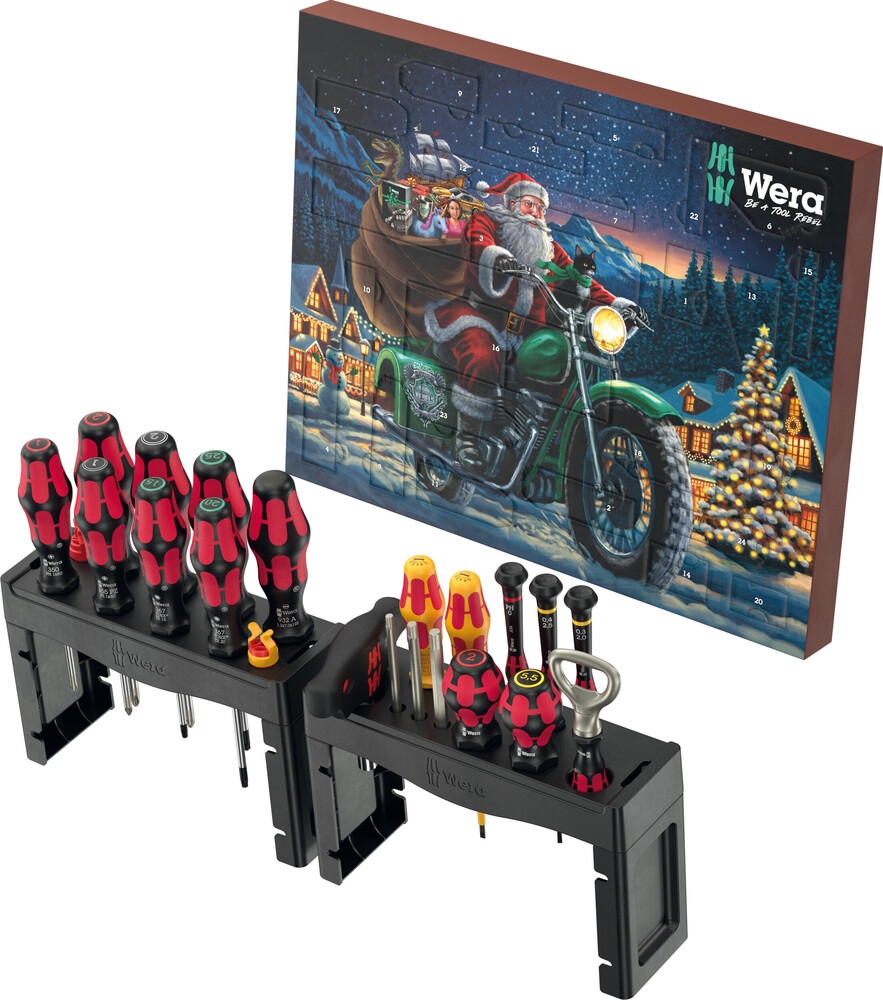 Wera Adventskalender 2025 / 28-teilig