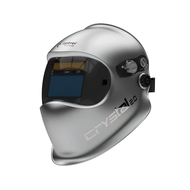 Optrel crystal 2.0 - silber Schweißerschutzhelm (Art. 1006.900)