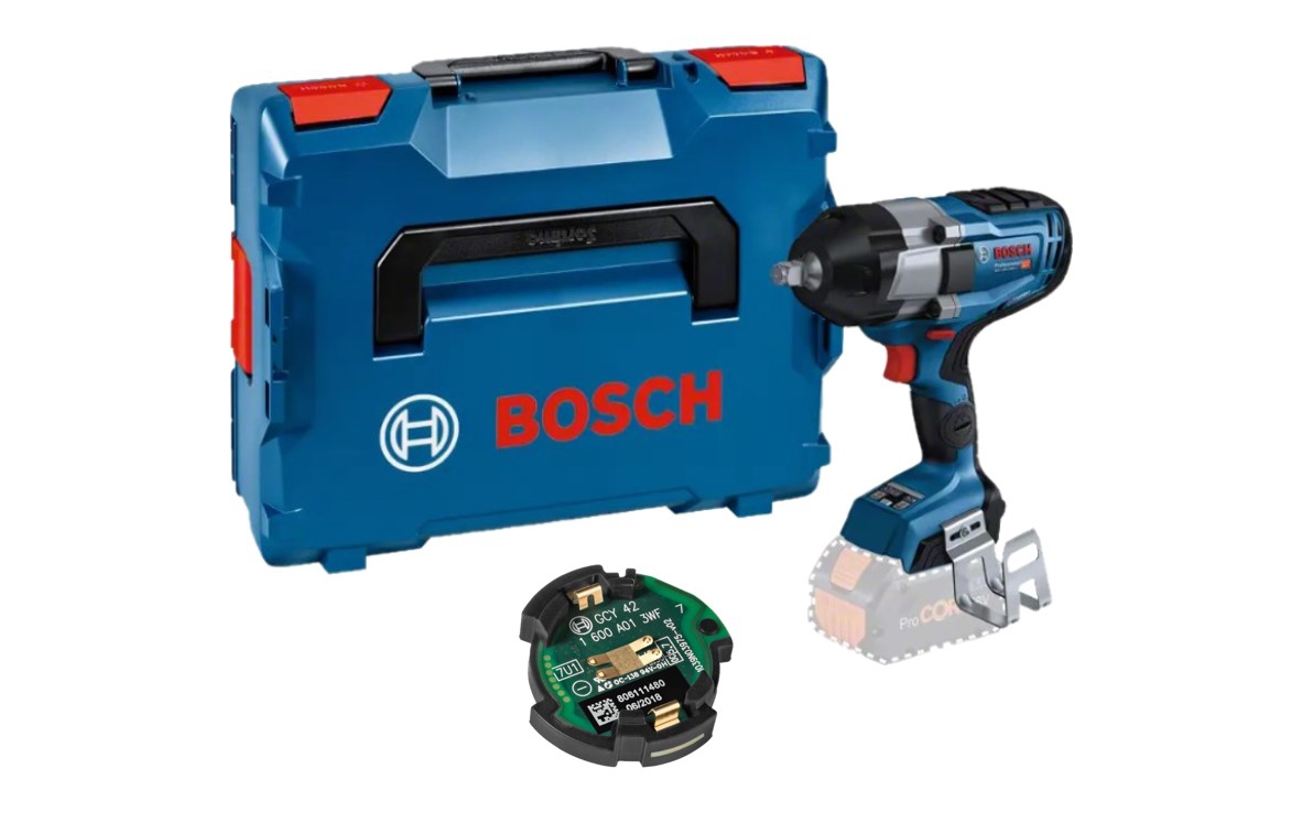 Bosch Akku-Drehschlagschrauber GDS 18V-1000 C in L-BOXX + GCY-42 (Art. 06019J8001)