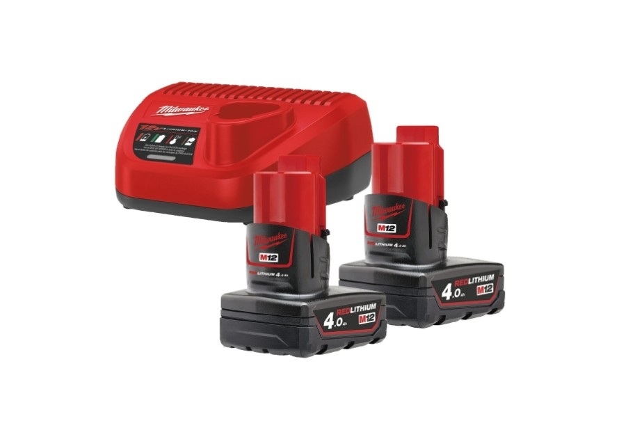 Milwaukee 12V Starterset M12NRG-402 (Art.4933459211)