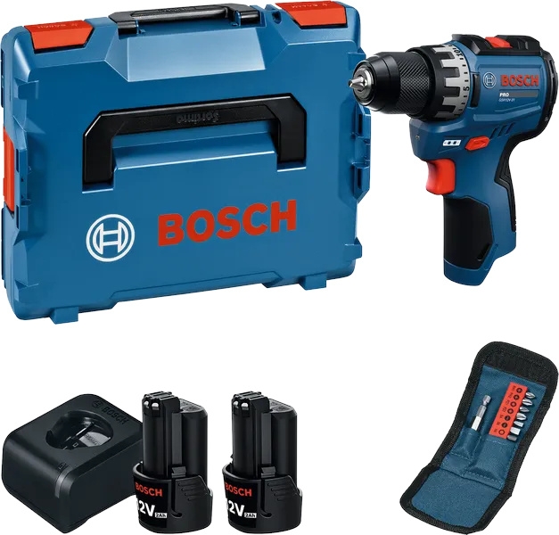 Bosch Akku-Bohrschrauber 12 V GSR12V-31 (2x2,0Ah; L)