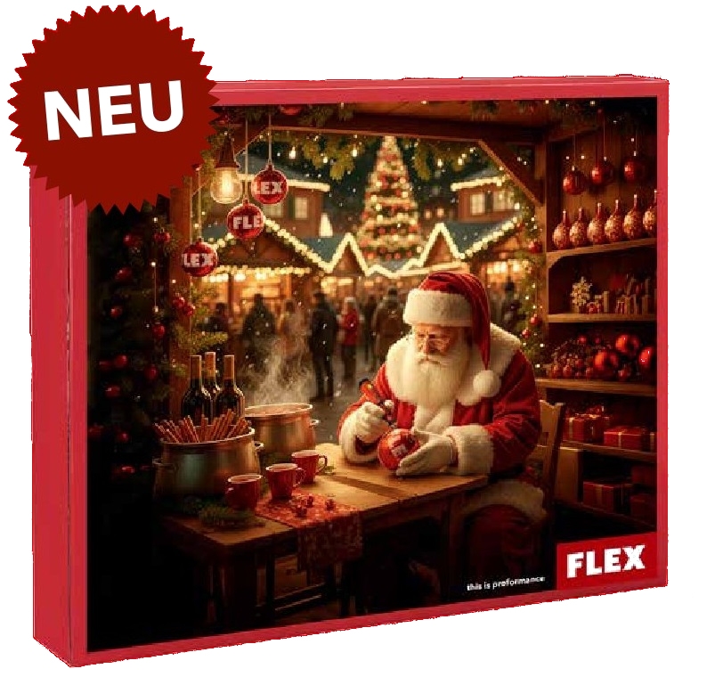 Flex Weihnachts- & Adventskalender 2026 mit umfangreichen Inhalt