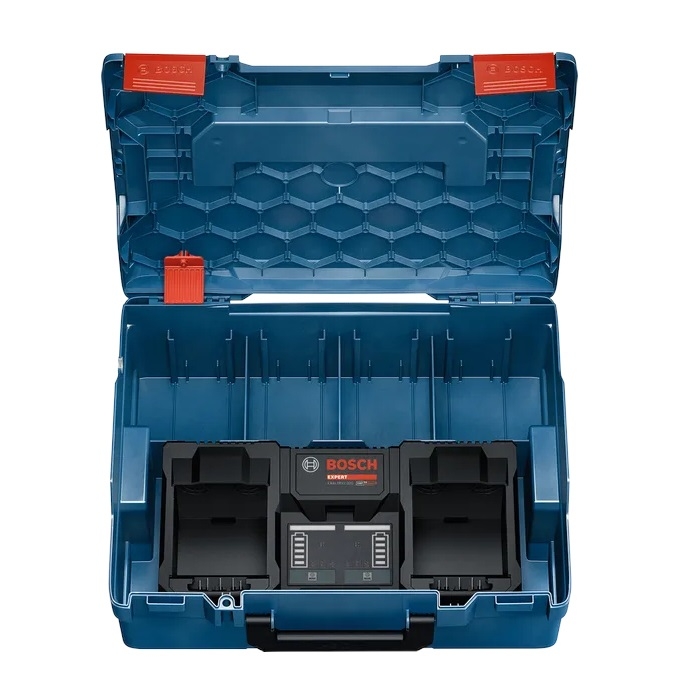 Bosch Professional EXAL18V2-320 Doppel-Schnellladegerät – 18 V Akku-Ladegerät