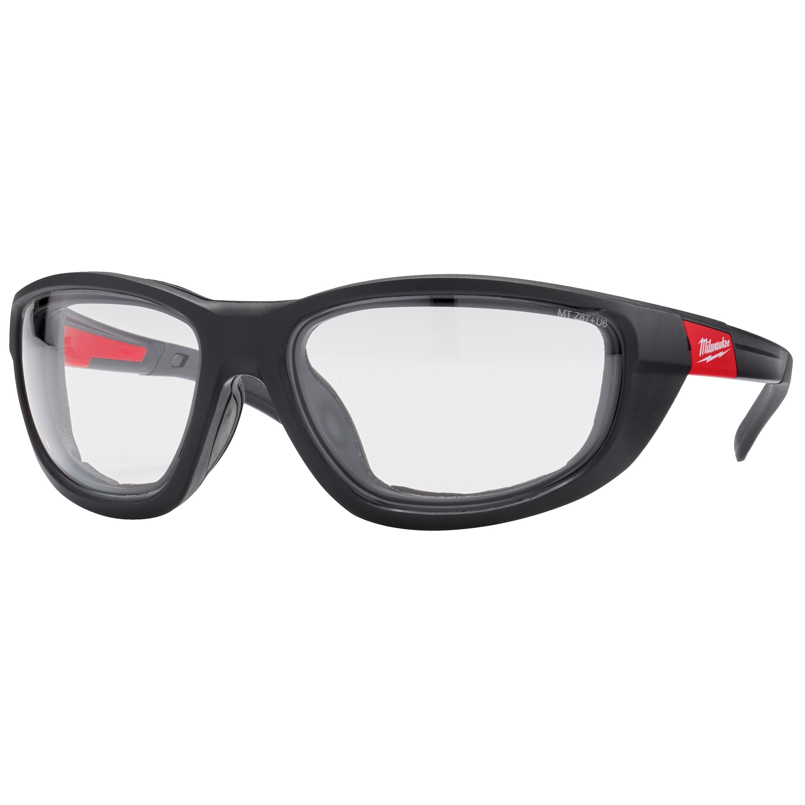 Milwaukee getönt, mit abnehmbarer Schaumstoffauflage Premium Schutzbrille (Art.4932471886)