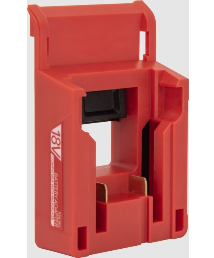 Futech 18VMAX - Adapter kompatibel mit Milwaukee (Art. H036.MIL)