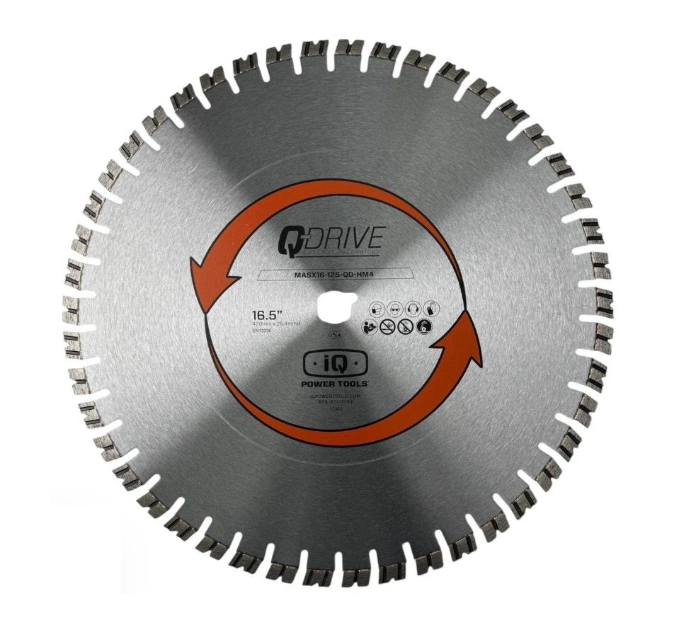 IQ Sägeblatt für sehr harte Materialien MASX16-125-QD-HM4