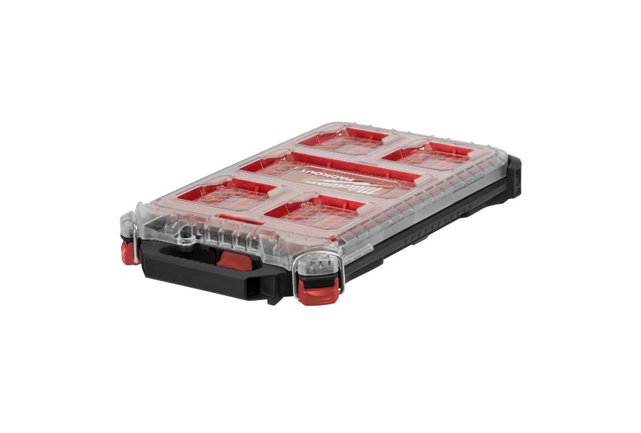 Milwaukee PACKOUT Organiser Slim Compact, inkl. Sortierboxen (Art. 4932471065)