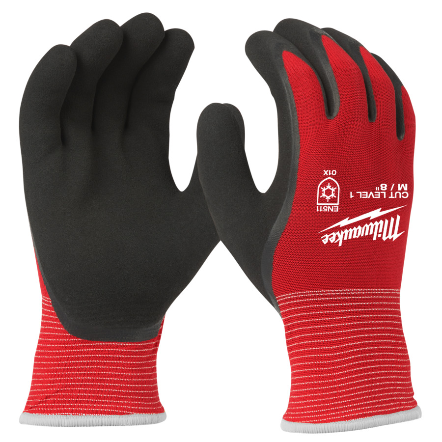 Milwaukee Größe 10 (XL) Kälte-Schnittschutzhandschuhe Klasse 1 (Art. 4932471345)