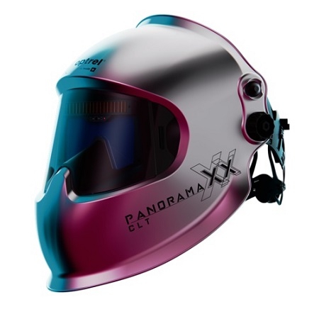 Optrel panoramaxx clt - silber: Schweisshelm mit Crystal Lens Technology und  … (Art. 1010.201)