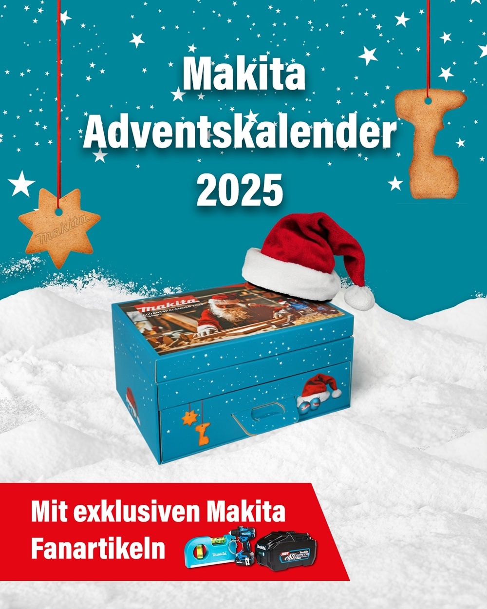 Makita Weihnachts & Adventskalender 2025 ( Art Nr. P-84800 )