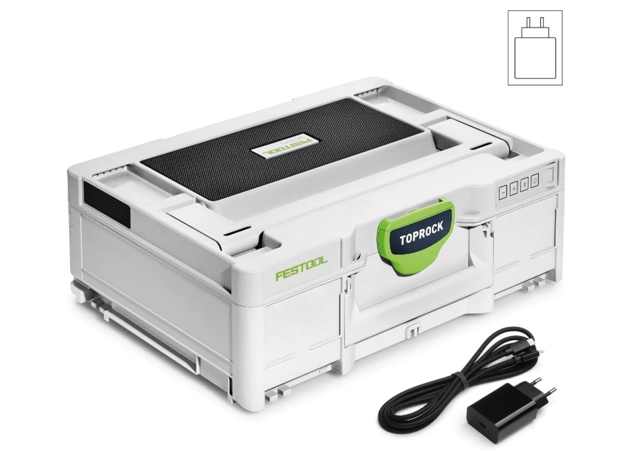 Festool Bluetooth® Lautsprecher SYS3 BT20 M 137 USB-C TOPROCK