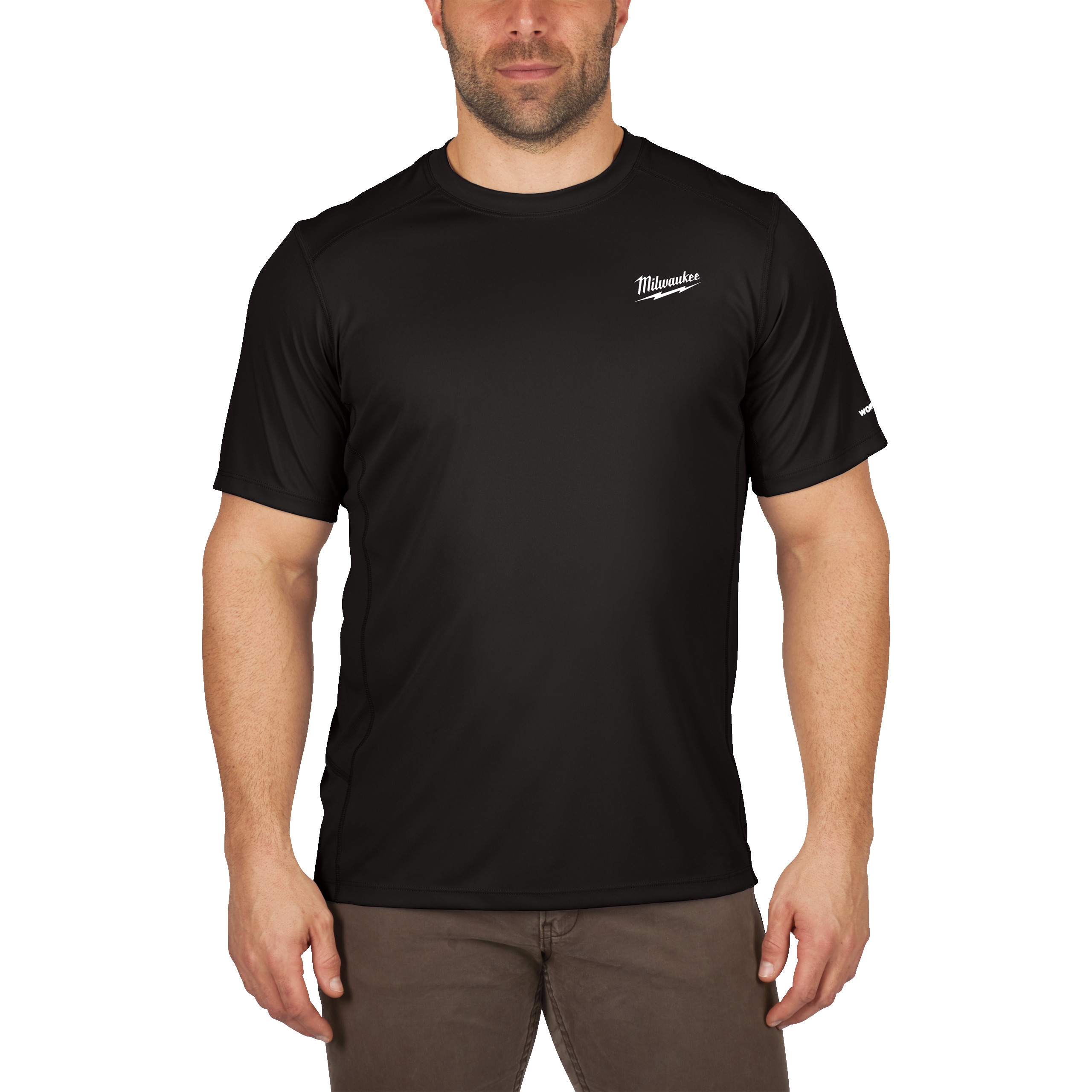 Milwaukee Funktions-T-Shirt schwarz mit UV-Schutz WWSSBL-M (Art. 4932493064)