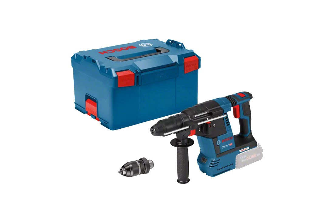 Bosch Akku-Bohrhammer GBH 18V-26F Professional + SDS Plus (Art. 061191000J)