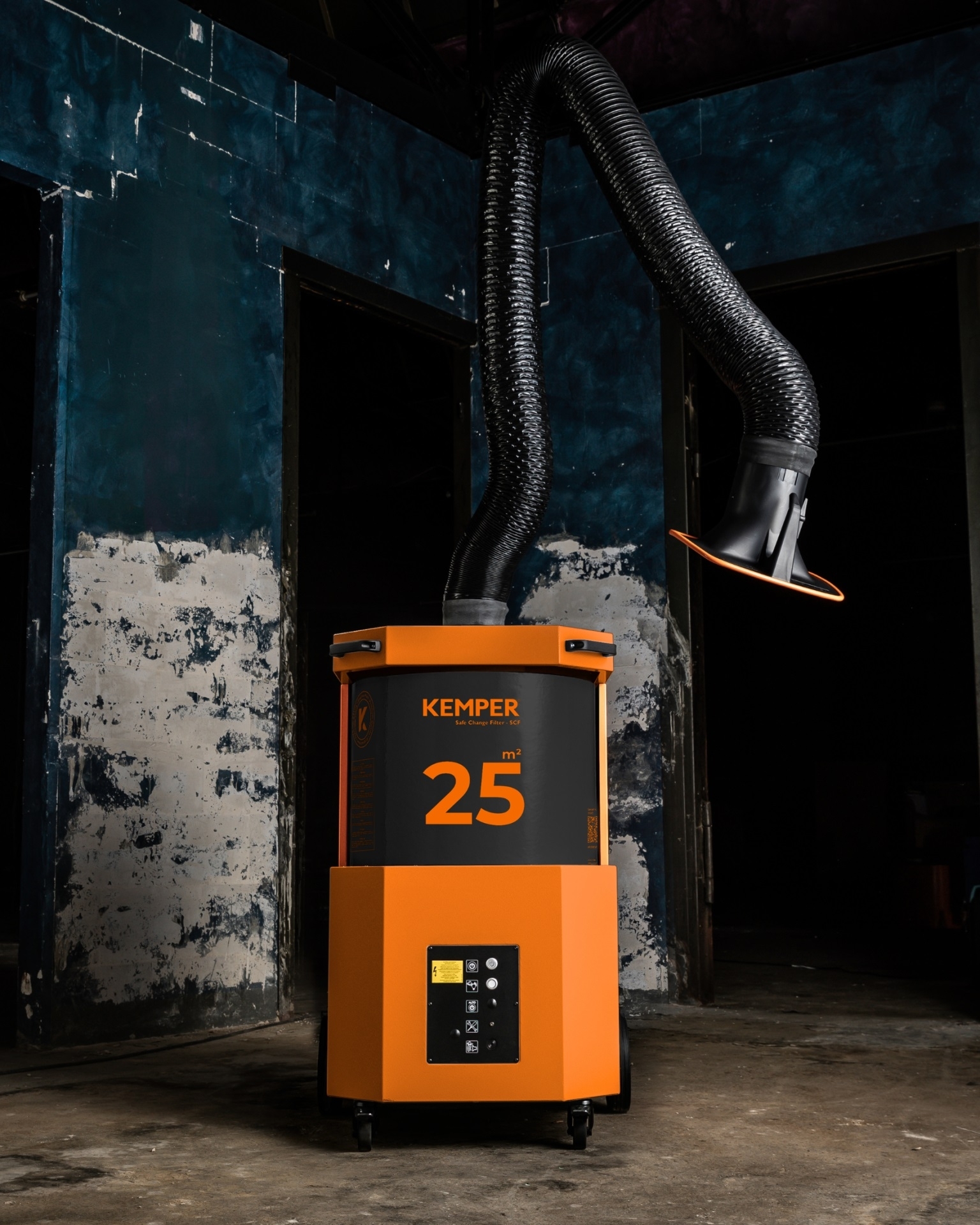 Kemper SmartFil Absaugung - 2 m Arm, Schlauchausführung