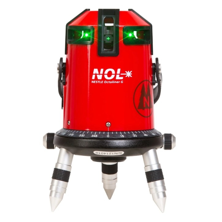 NESTLE Octoliner G Linienlaser mit grünem Laserstrahl (Art. 16114001)