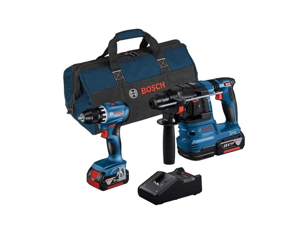 Bosch Combo Kit 2-tlg. Kit 18V: GSR 18V-45+GBH 18V-22 (Art. 0615A50038)