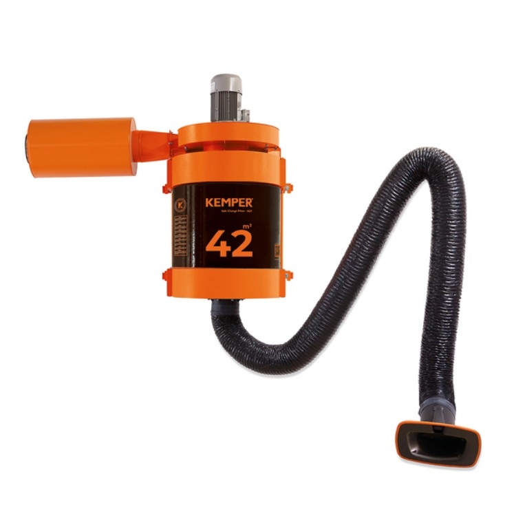 Kemper MaxiFil stationär - 3 m Arm, Schlauchausführung (Art. 65850101)