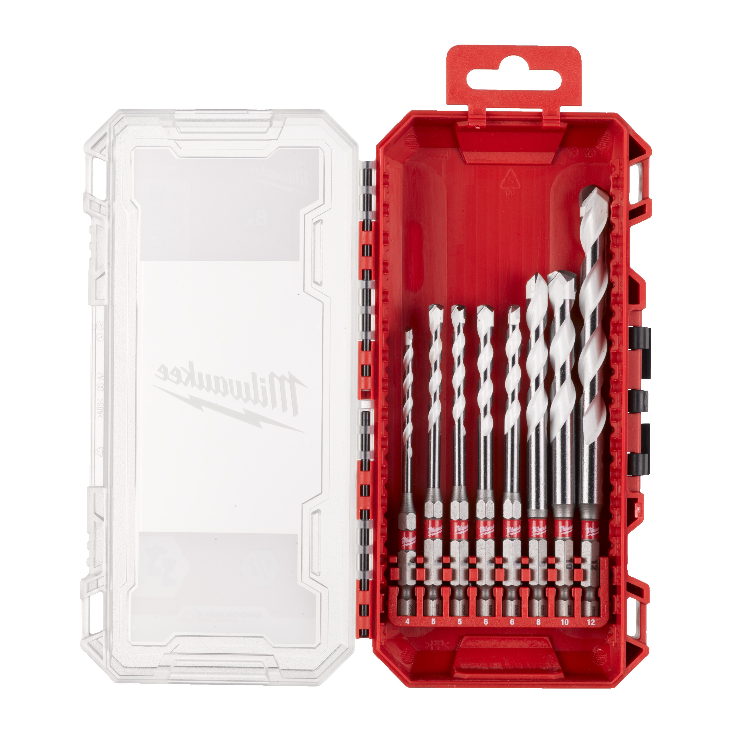 Milwaukee Multimaterial Bohrer 1/4" Hex Set 8-teilig (Art.4932493871)