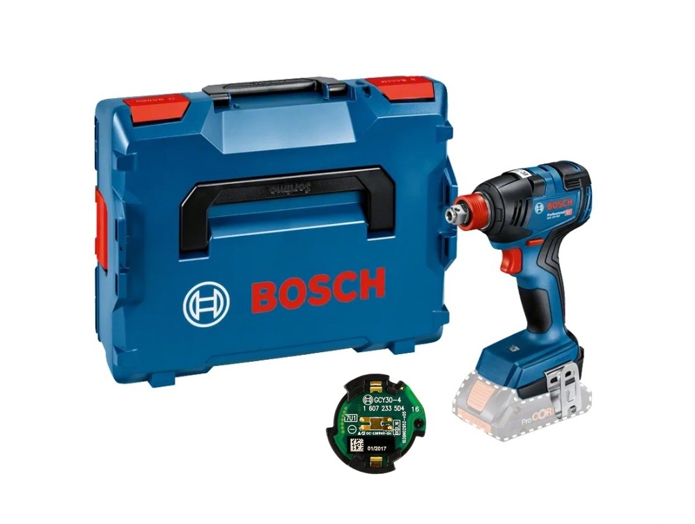 Bosch Akku-Drehschlagschrauber GDX 18V-200 C + GCY 30-4 (Art. 06019G4203)