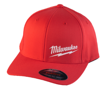 Milwaukee Baseball Kappe rot Größe L/XL mit UV-Schutz BCSRD-L/XL (Art. 4932493100)