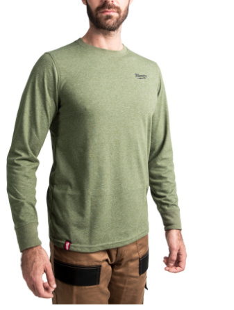 Milwaukee Hybrid-Langarm-Shirt grün HTLSGN-L (Art. 4932493000)