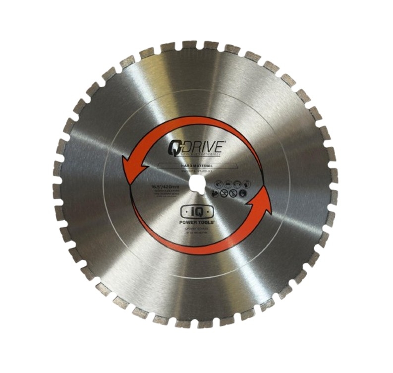 IQ 420mm Diamantsägeblatt Q-Drive Super Hard ( Art Nr. MASQX16-125-QD-NX )