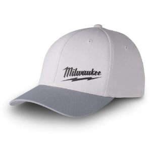 Milwaukee Performance Baseball Kappe grau Größe S/M mit UV-Schutz BCPGR-S/M (Art. 4932493101)