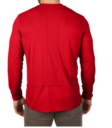 Milwaukee Funktions-Langarm-Shirt rot mit UV-Schutz WWLSRD-XXL (Art. 4932493087)