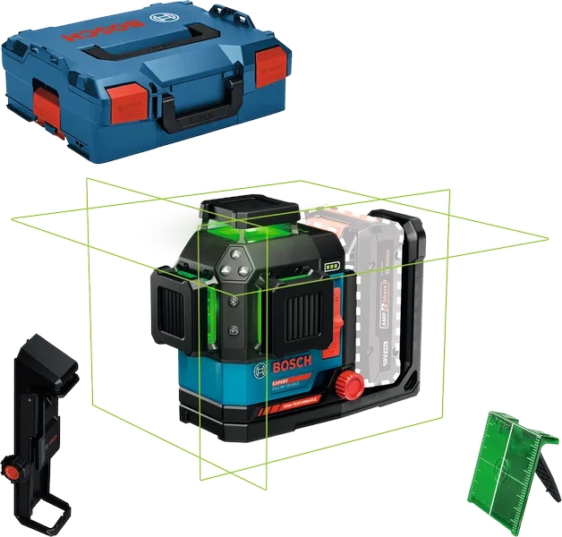 Bosch Expert Akku-Linienlaser EXLL18V-120-33CG Laser Grün ohne Akkus