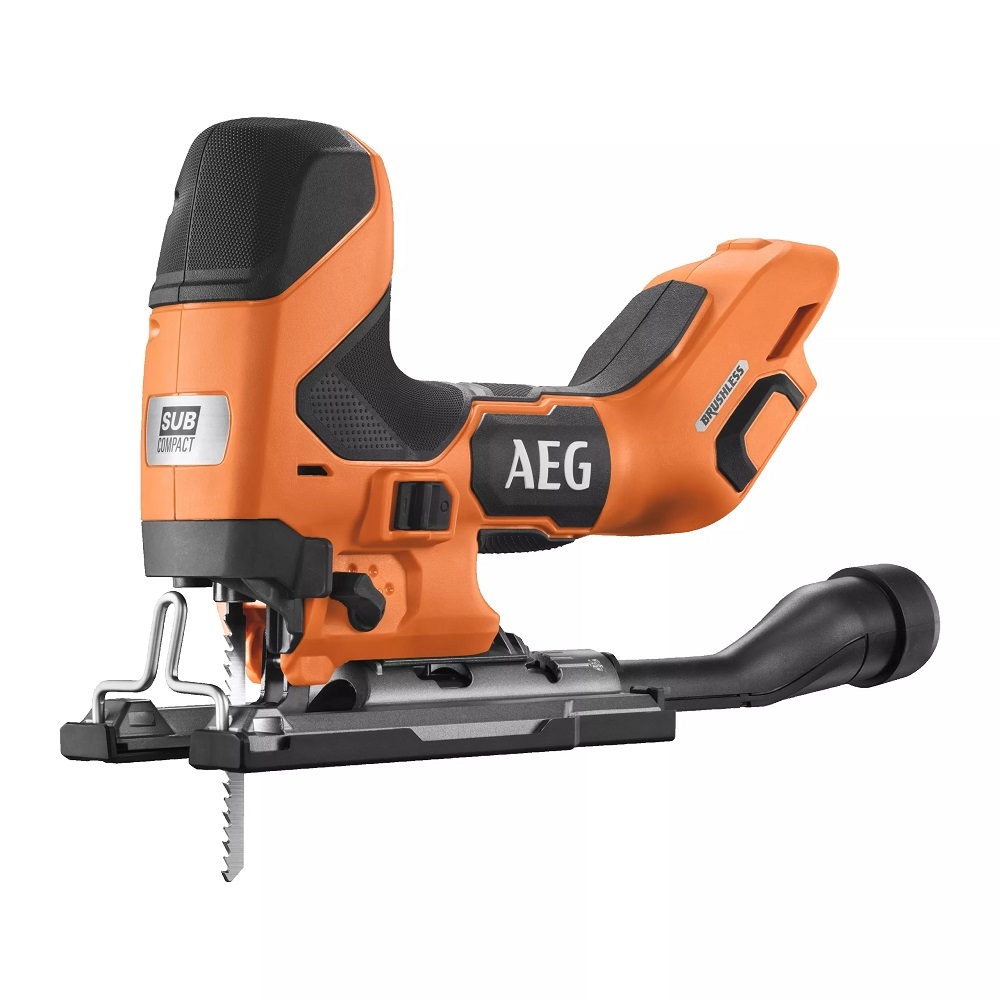 AEG Pro18V BST18BSBL-0 Bürstenlose Akku-Stichsäge Sub Compact 25,4 mm Hub
