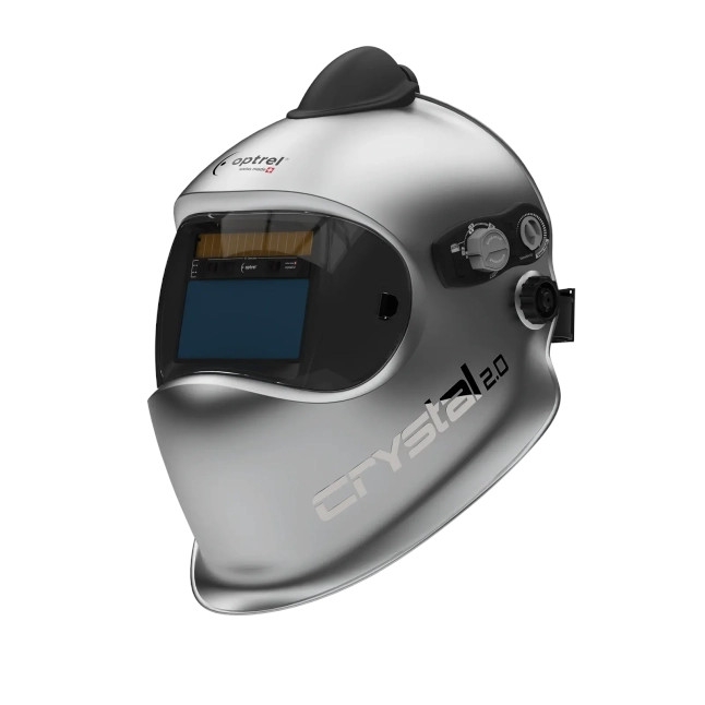 Optrel crystal2.0 silber - Frischluftschweisshelm (e3000/X)
