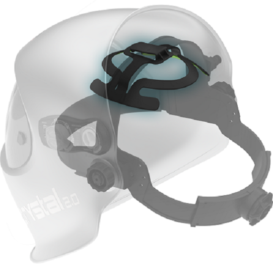 Optrel Kopfband HALO, Komfortauflage zum aufclipsen, passend zu allen optrel Kopfbändern (Art. 5003.